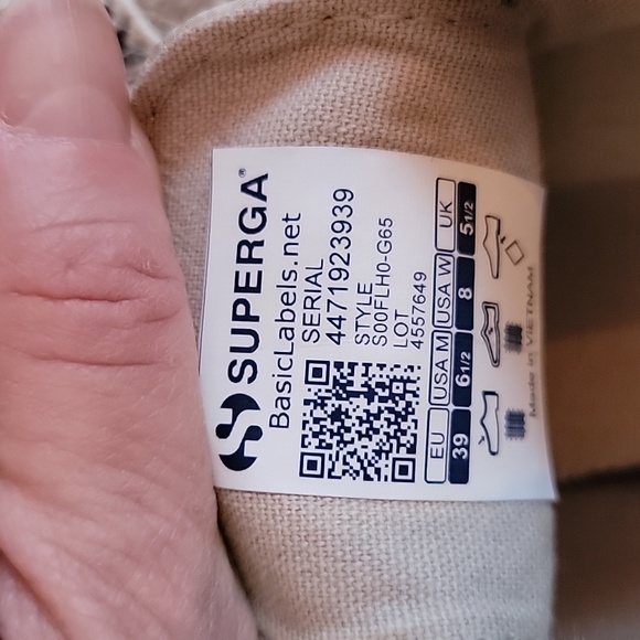 Superga snake print women's sneaker - Picture 8 of 9